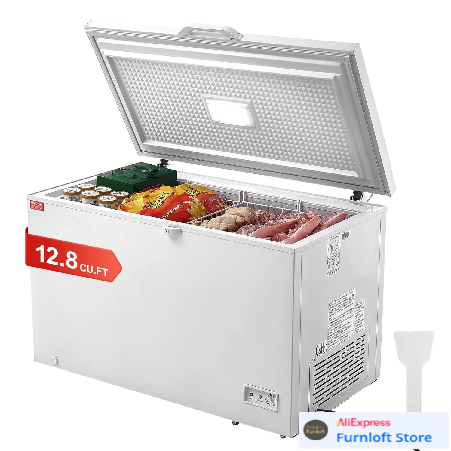 Commercial Chest Freezer - Chest Freezer, 12.8 Cu.ft / 345