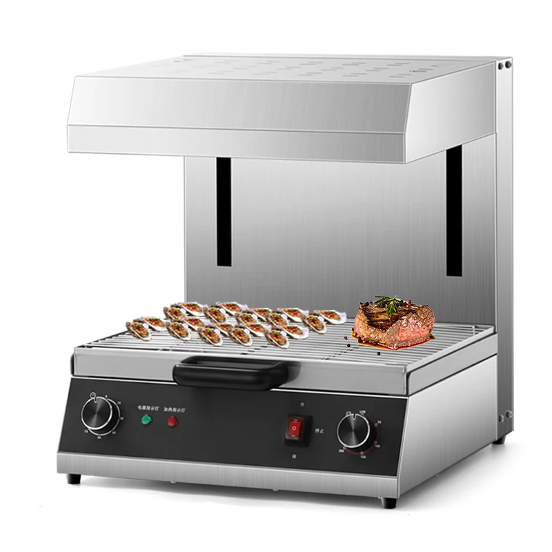 Commercial Kitchen Broiler - Commercial electric automatic lifting broiler kitchen