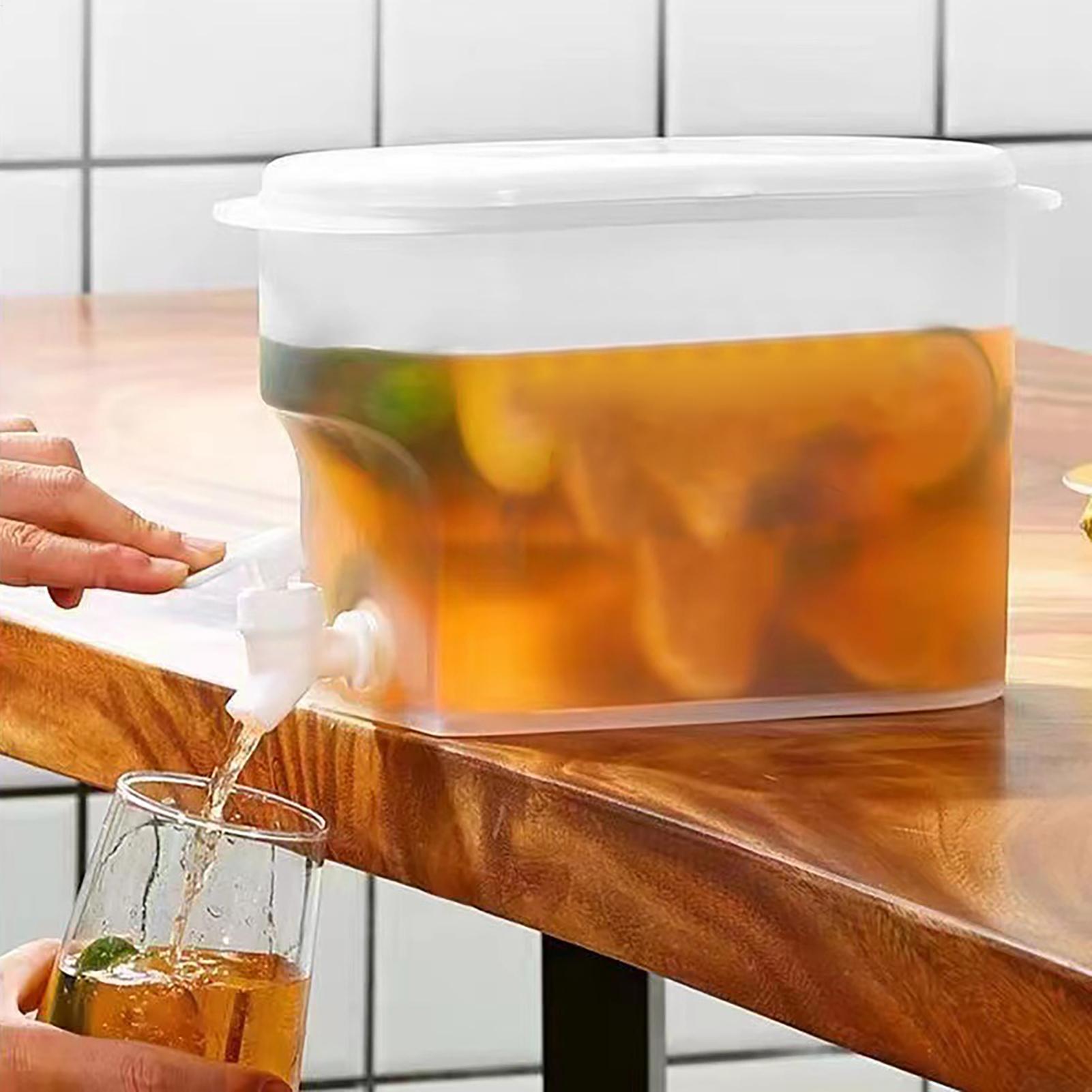Cold Drink Dispenser - Cold Kettle With Faucet 3.5L Ice