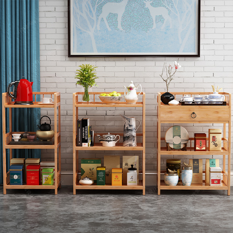 Bamboo and wood shelves, movab - Commercial Kitchen Ceiling 评论和价格