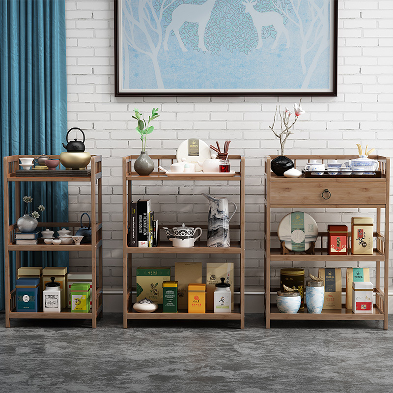 Bamboo and wood shelves, movab - Commercial Kitchen Ceiling 评论和价格