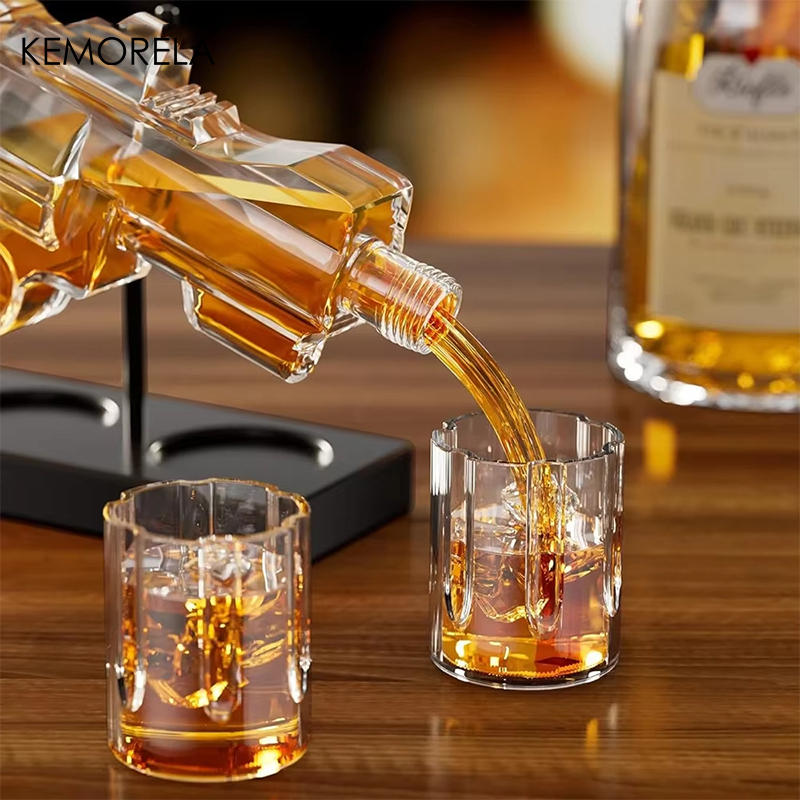 KEMORELA Revolver Glass Decant - Cold Drink Dispenser 评论和价格