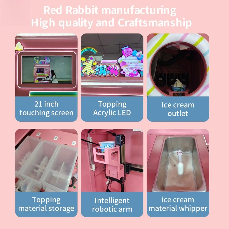 Customized Large Capacity Ice  - Soft Serve Ice Cream Machine 评论和价格