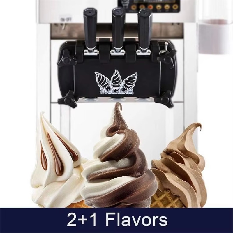 Floor Standing Ice Cream Maker - Soft Serve Ice Cream Machine 评论和价格