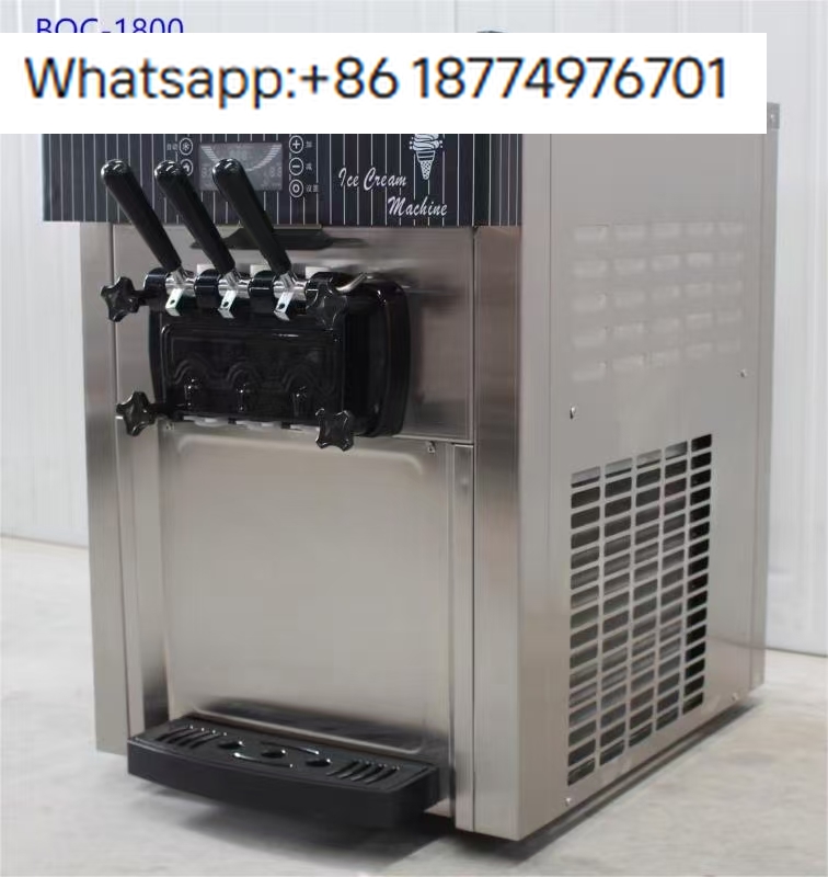 Ice Cream Maker 20-28L/h 3 Fla - Soft Serve Ice Cream Machine 评论和价格