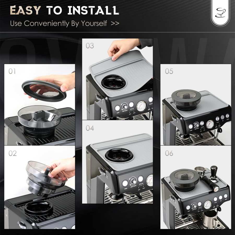 Silicone Coffee Mat for Brevil - Breville Espresso Bes870 评论和价格