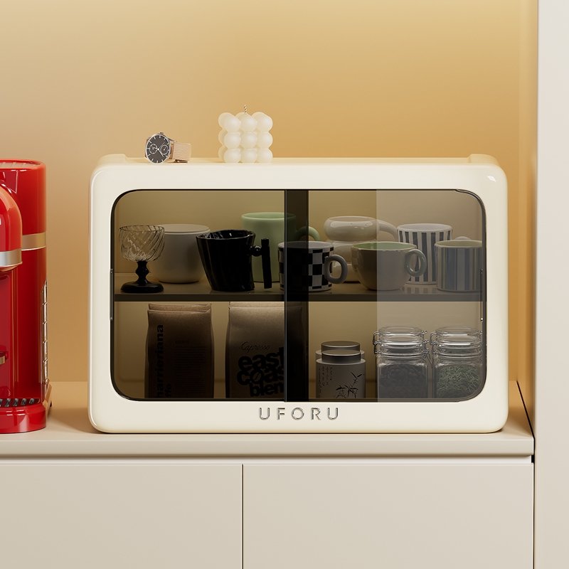 UFORU Dustproof Cup Storage Bo - Commercial Kitchen Swing Door 评论和价格