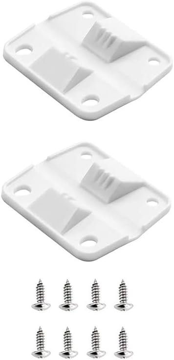 2Pcs White Plastic Cooler Hing - Commercial Chest Freezer 评论和价格