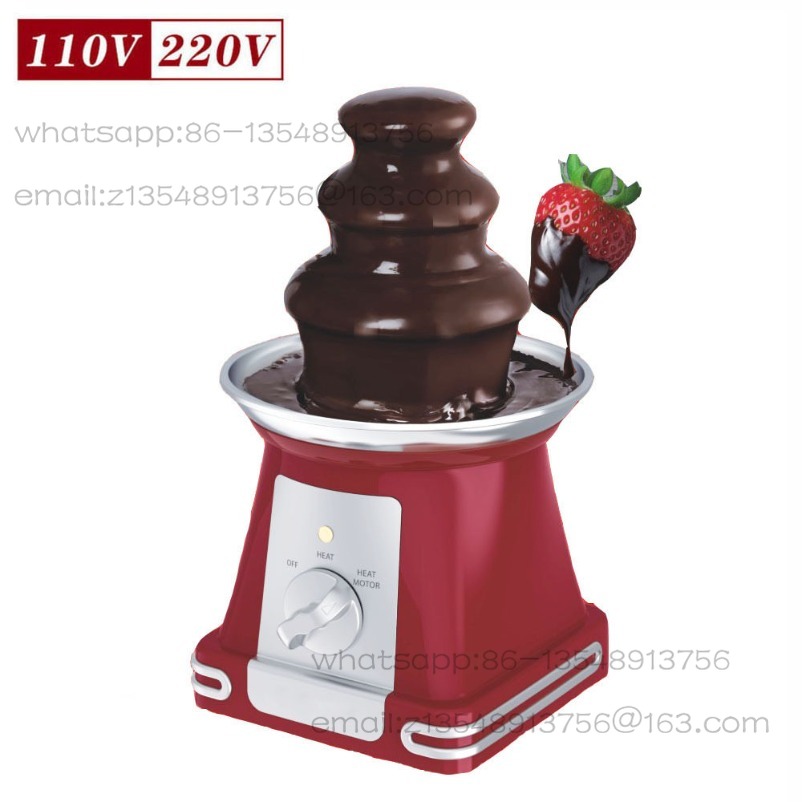 Household mini US standard thr - Chocolate Fountain Commercial 评论和价格