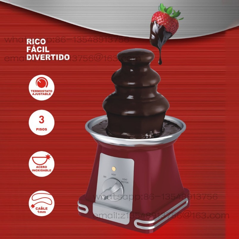 Household mini US standard thr - Chocolate Fountain Commercial 评论和价格