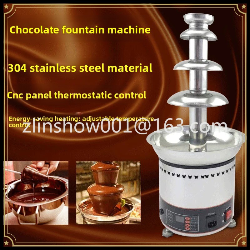 4-Layer Chocolate Fountain Mac - Chocolate Fountain Commercial 评论和价格