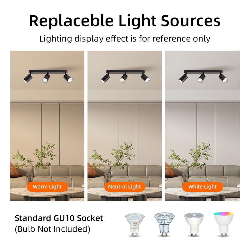 GU10 LED Track Light Spotlight - Commercial Kitchen Ceiling 评论和价格