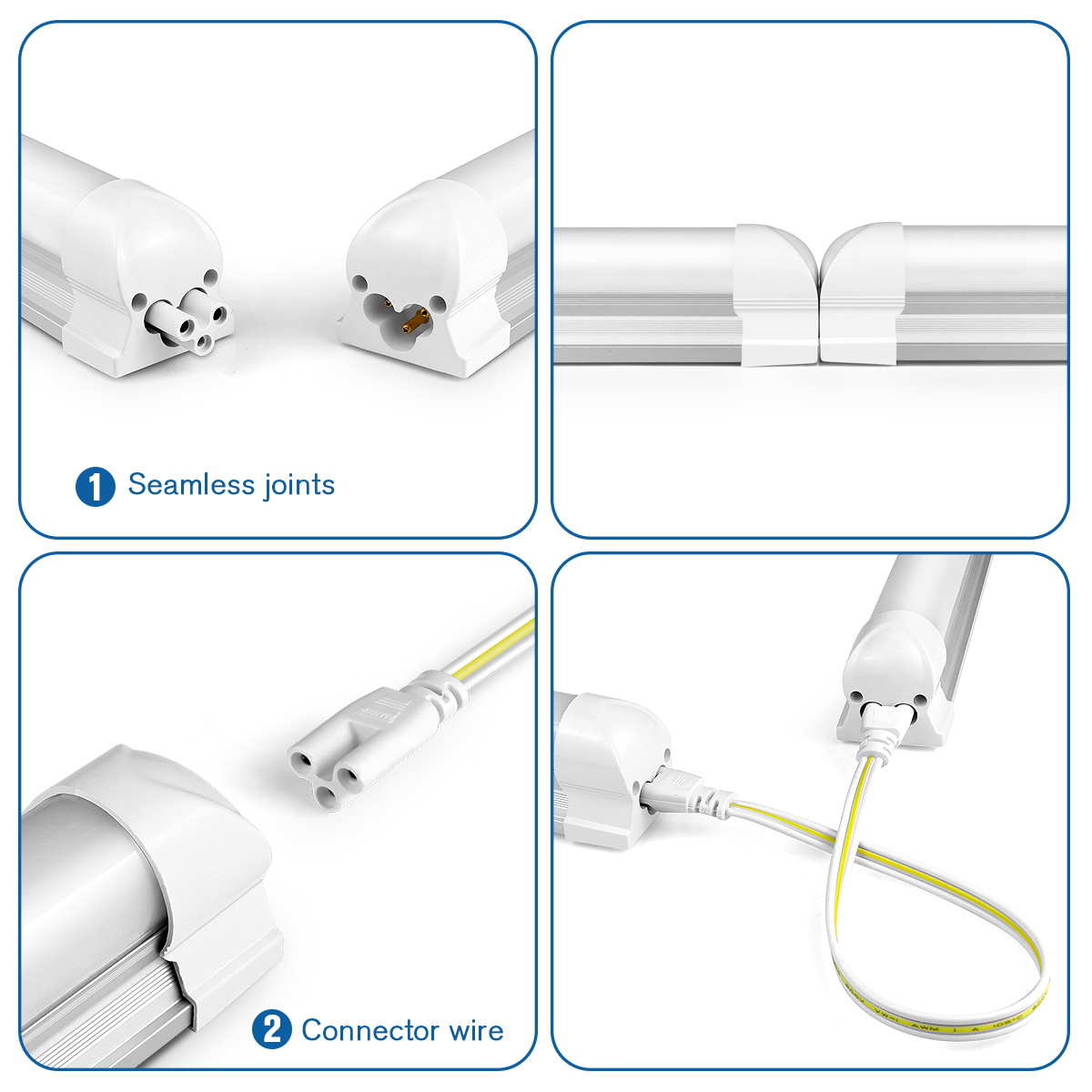 AC220V EU Plug T8 LED Tube Lig - Commercial Kitchen Ceiling 评论和价格