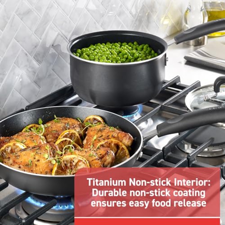 T-Fal Signature Nonstick Pots  - Commercial Kitchen Broiler 评论和价格