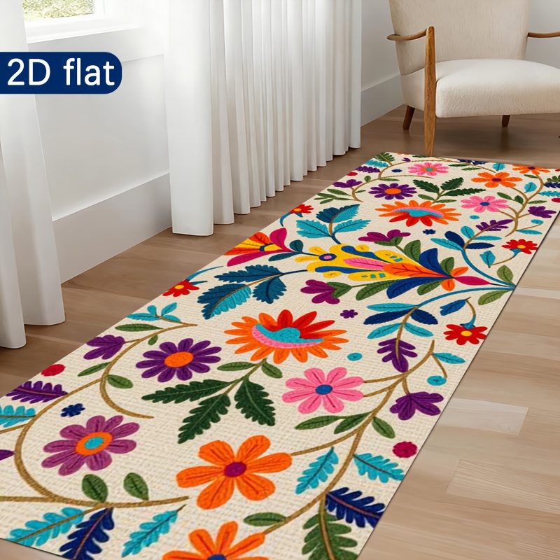 Boho Aztec Geometric Runner Ru - Commercial Kitchen Mats Anti Fatigue 评论和价格