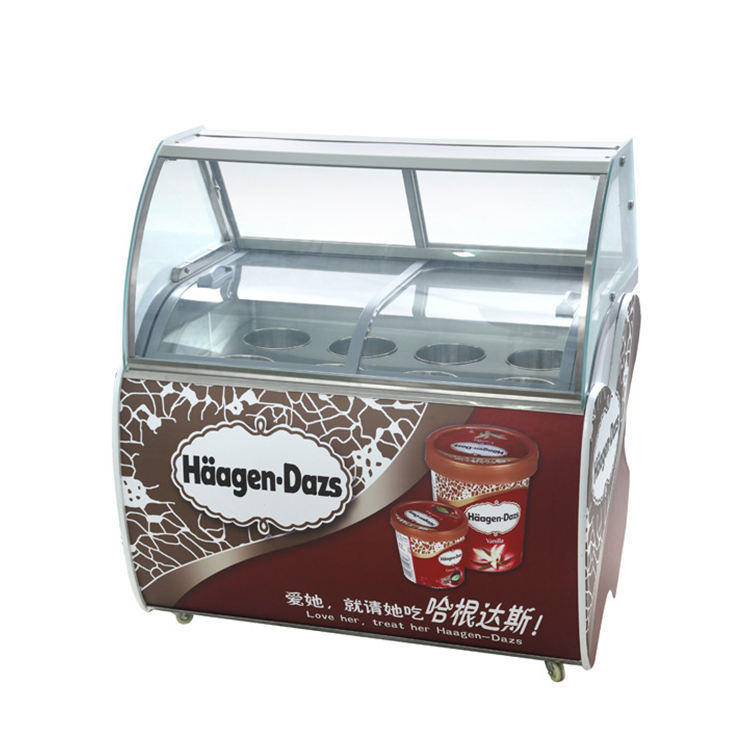 QDMECH Ice Cream Display Chest - Commercial Chest Freezer 评论和价格