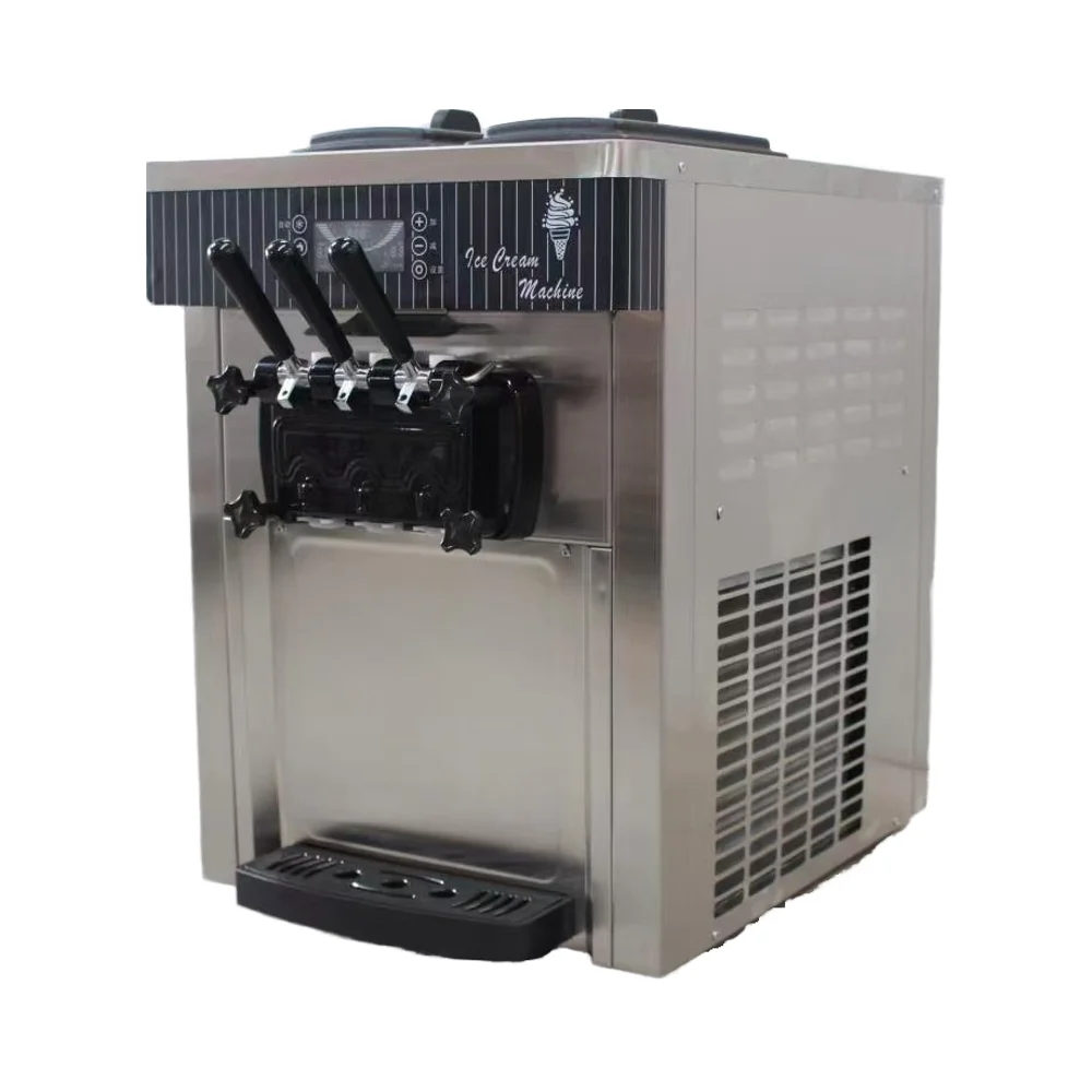 Commercial New Stainless Steel - Soft Serve Ice Cream Machine 评论和价格