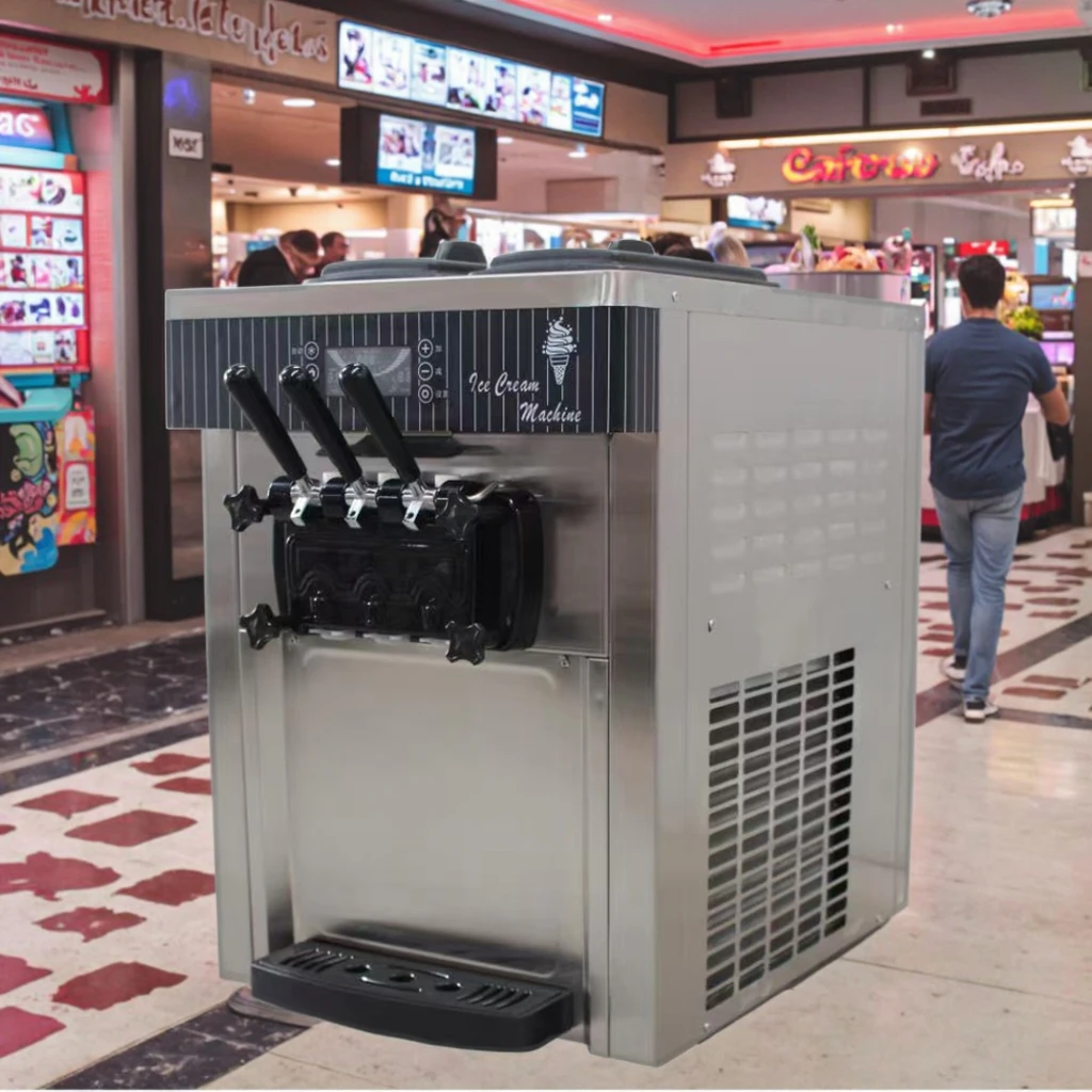 Commercial New Stainless Steel - Soft Serve Ice Cream Machine 评论和价格