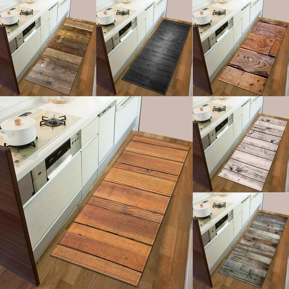 Authentic Wood Grain Effect Re - Commercial Kitchen Mats Anti Fatigue 评论和价格