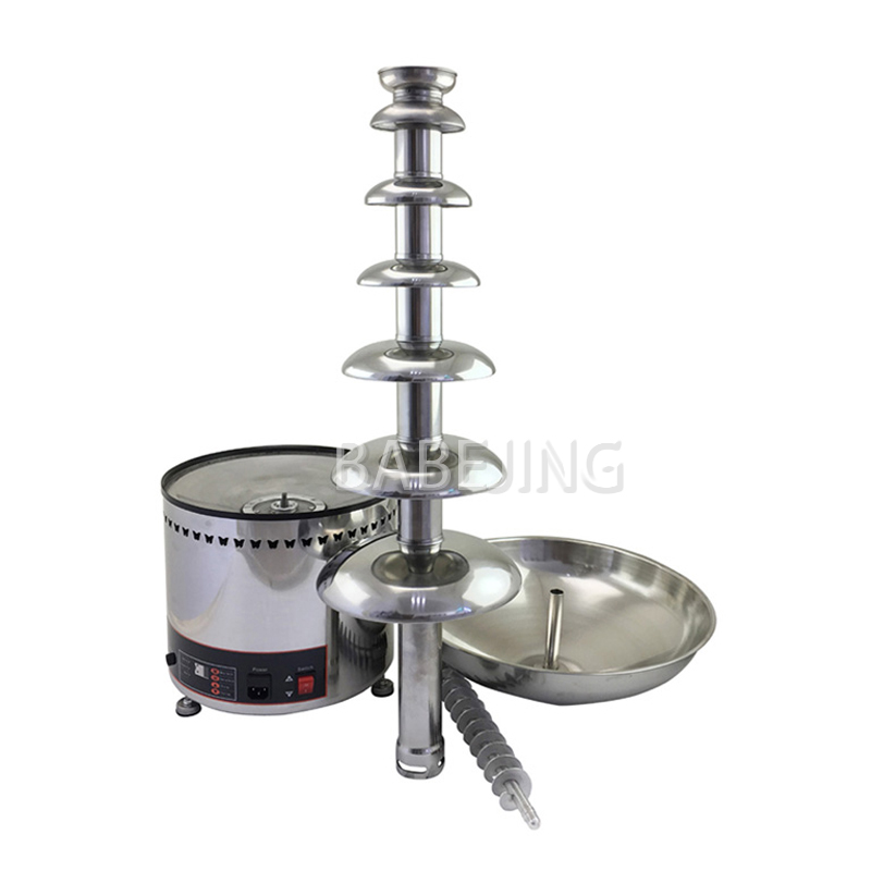 BABEJING High Quality 7-Layer  - Chocolate Fountain Commercial 评论和价格