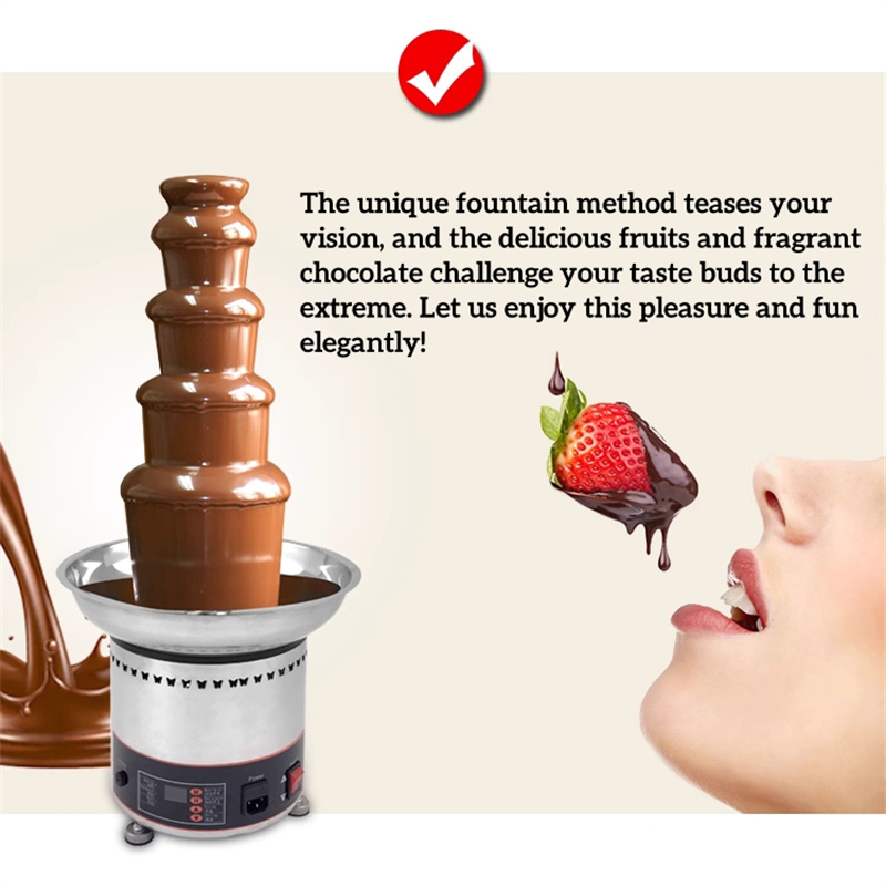 5 layers/6 layers Commercial C - Chocolate Fountain Commercial 评论和价格