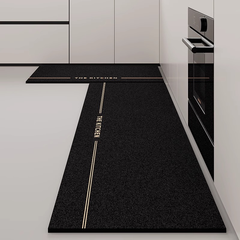 Kitchen Vinyl Rug Pvc Waterpro - Commercial Kitchen Mats Anti Fatigue 评论和价格